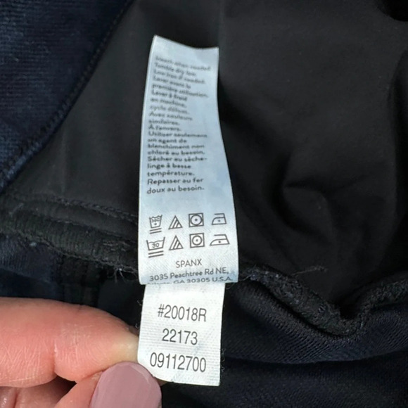 Spanx Jean-ish Ankle Leggings, color Twilight Rinse, size Extra Large XL - Picture 2 of 11